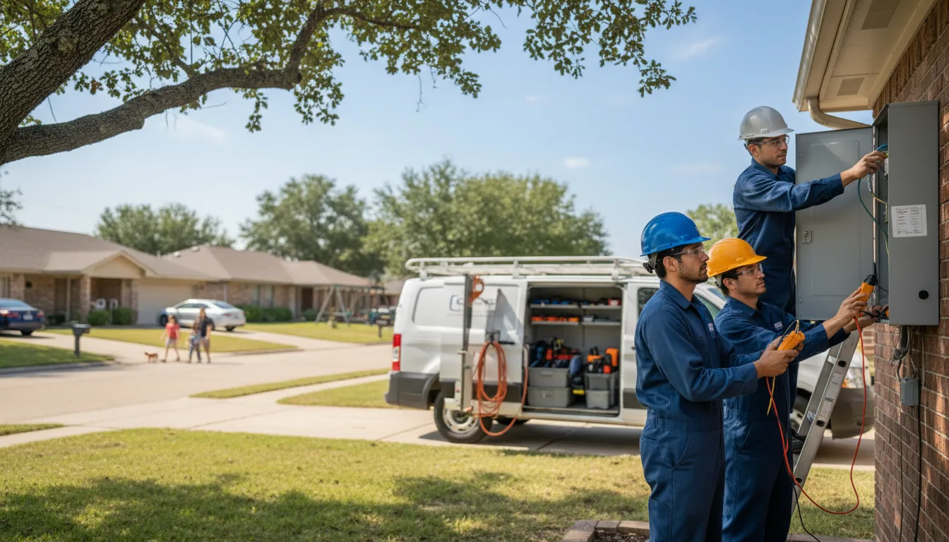 Certified electrician providing emergency electrical services in Wellborn, FL